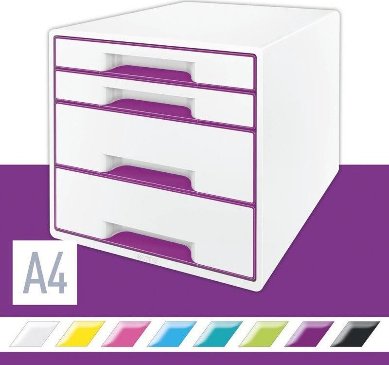 Leitz LEITZ CUBE WOW Schubladen Box perlweiss