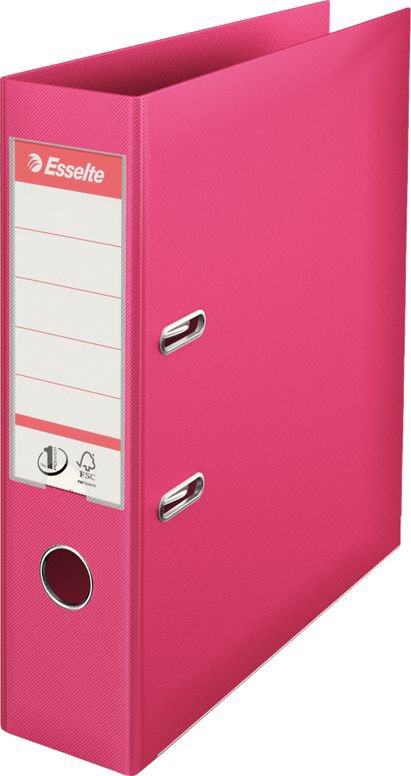 Segregator Esselte No.1 lever A4 75mm pink (811313)