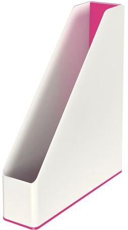 Leitz WOW white/metallic pink magazine container (ES2934)