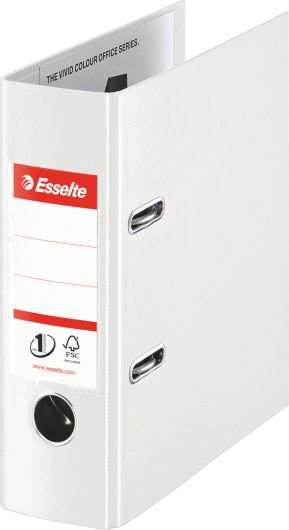 Segregator Esselte No.1 Vivida lever A5 75mm white (^ 468600)