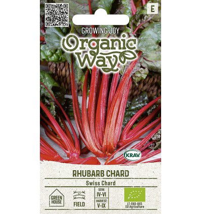 Lapinių burokėlių sėklos RHUBARB CHARD, 3 g