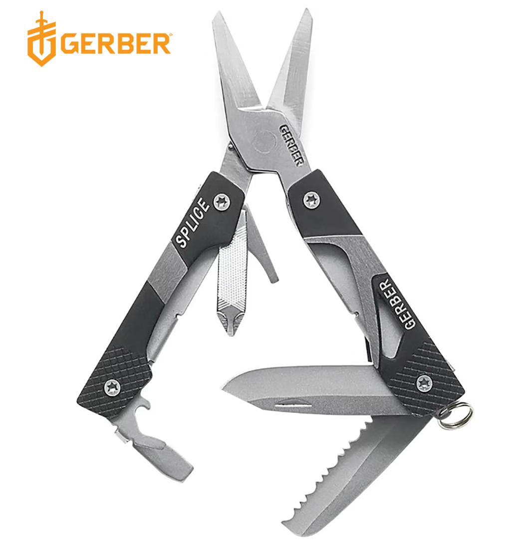 Gerber Splice Pocket daugiafunkcis įrankis raktų pakabukas MLP išsiuntimas 9 d.
