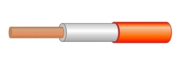 Lankstus varinis laidas 2.5mm² (651X0.07mm) su dviguba silikonine izoliacija +200*C, raudonas