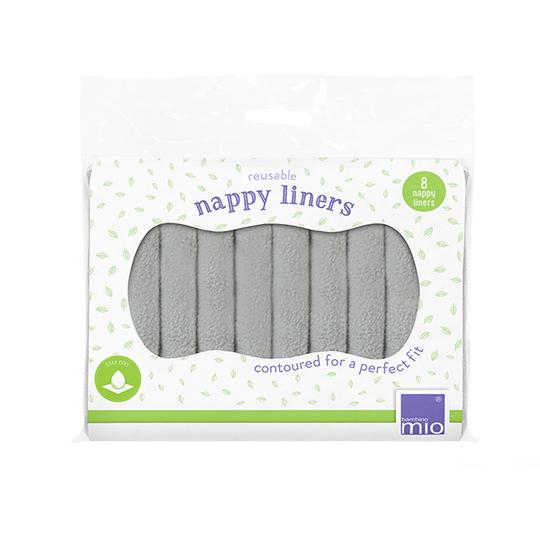 BAMBINO MIO daugkartiniai sauskelnių įdėklai NAPPY LINERS, 8 vnt.