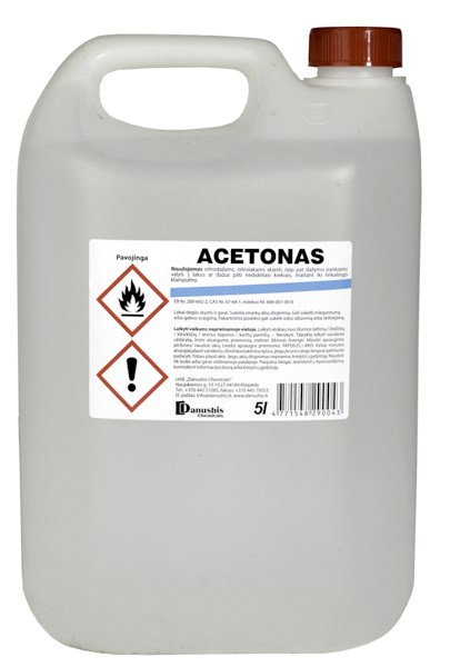 Acetonas 1 l