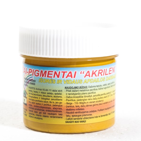 Dažai - pigmentai akriliniai ochra 120 g