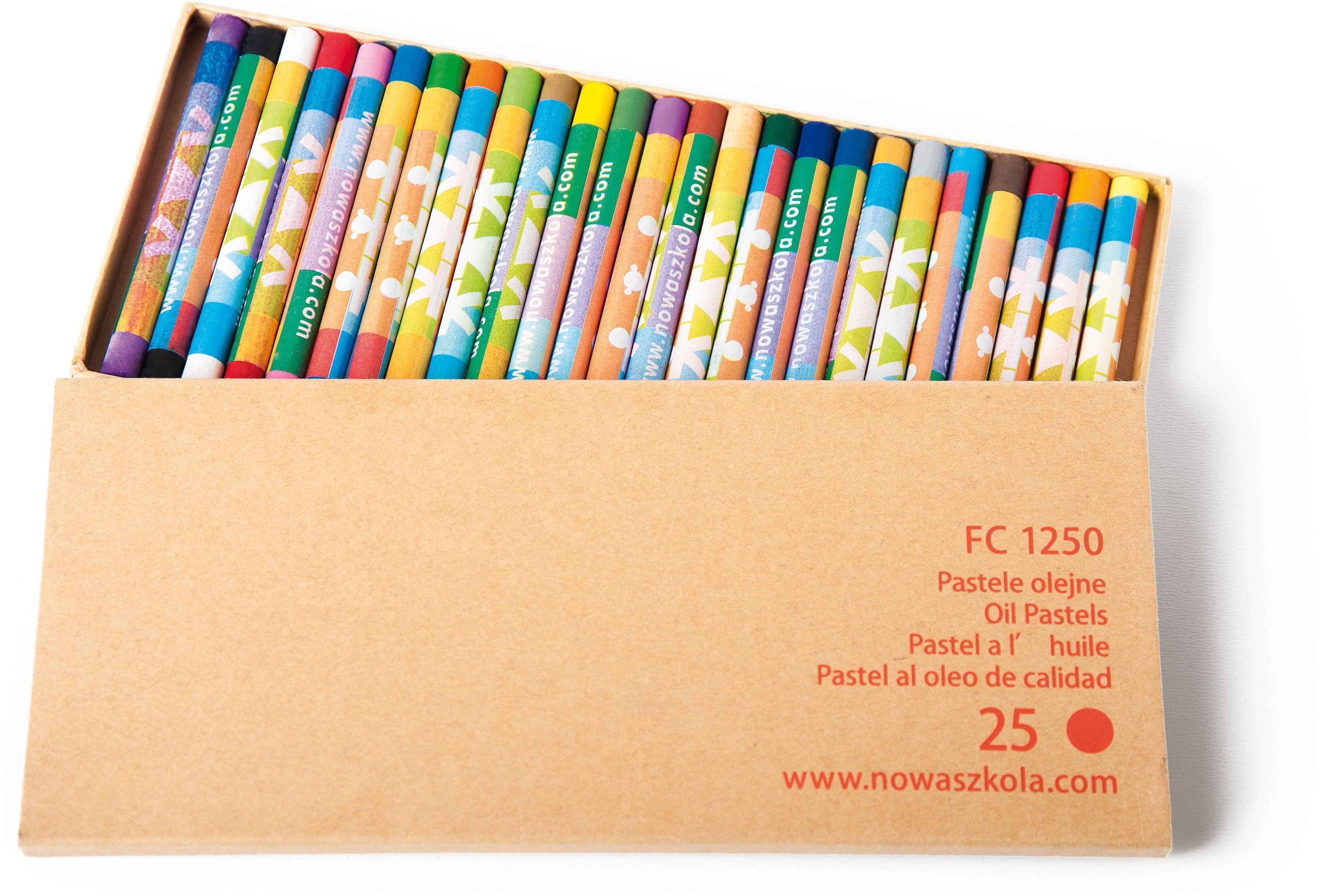 Pastelės aliejinės - 25 vnt.
