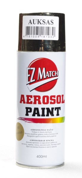 Dažai aerozoliniai universalūs 400 ml EZ auksiniai