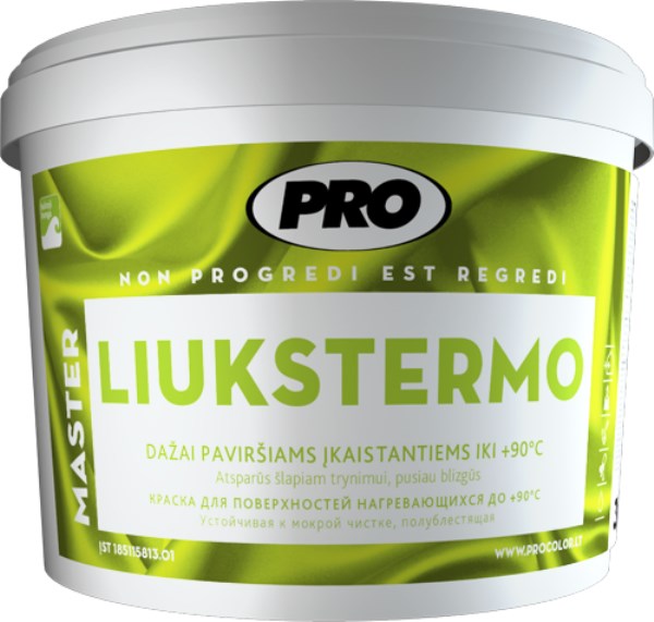 Dažai radiatoriams PRO LIUKS TERMO  0,9 l