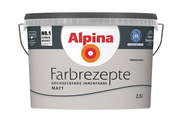 Dažai matiniai Alpina AP FARBR Nebelzauber 2,5 l