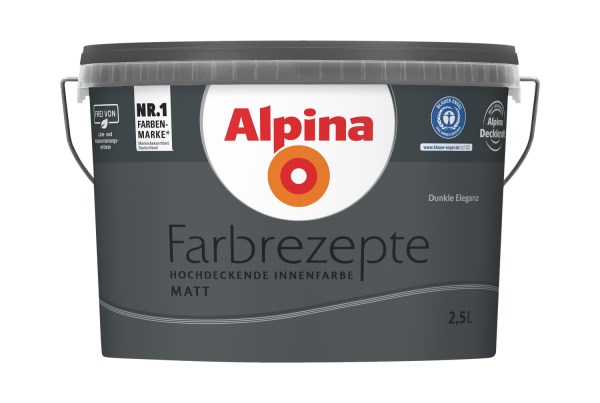 Dažai matiniai Alpina AP FARBR Dunkle Eleganz 2,5 l