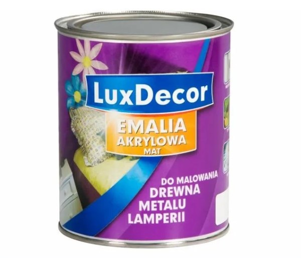 Akrilinė emalė LuxDecor matinė, levandų kalnas 0,75l