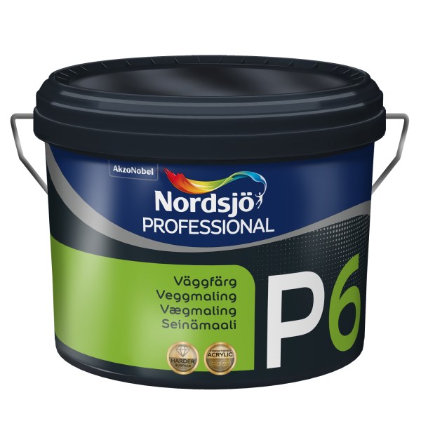 Dažai lubų matiniai Sadolin NO PROFESSIONAL P6 BW balti 2.5 l