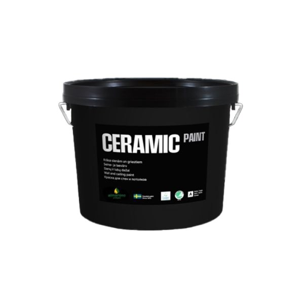 Ceramic Paint Premium klasės C bazės dažai vandens pagrindu vidaus darbams 9L