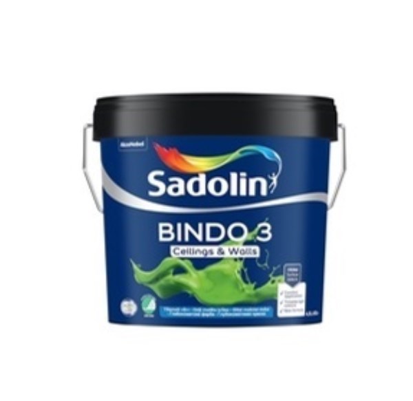 Dažai Sadolin Bindo-3 BW 4,5L