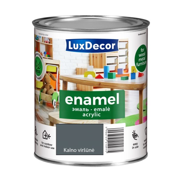 Akrilinė emalė LuxDecor matinė, kalno viršūnė 0,75l