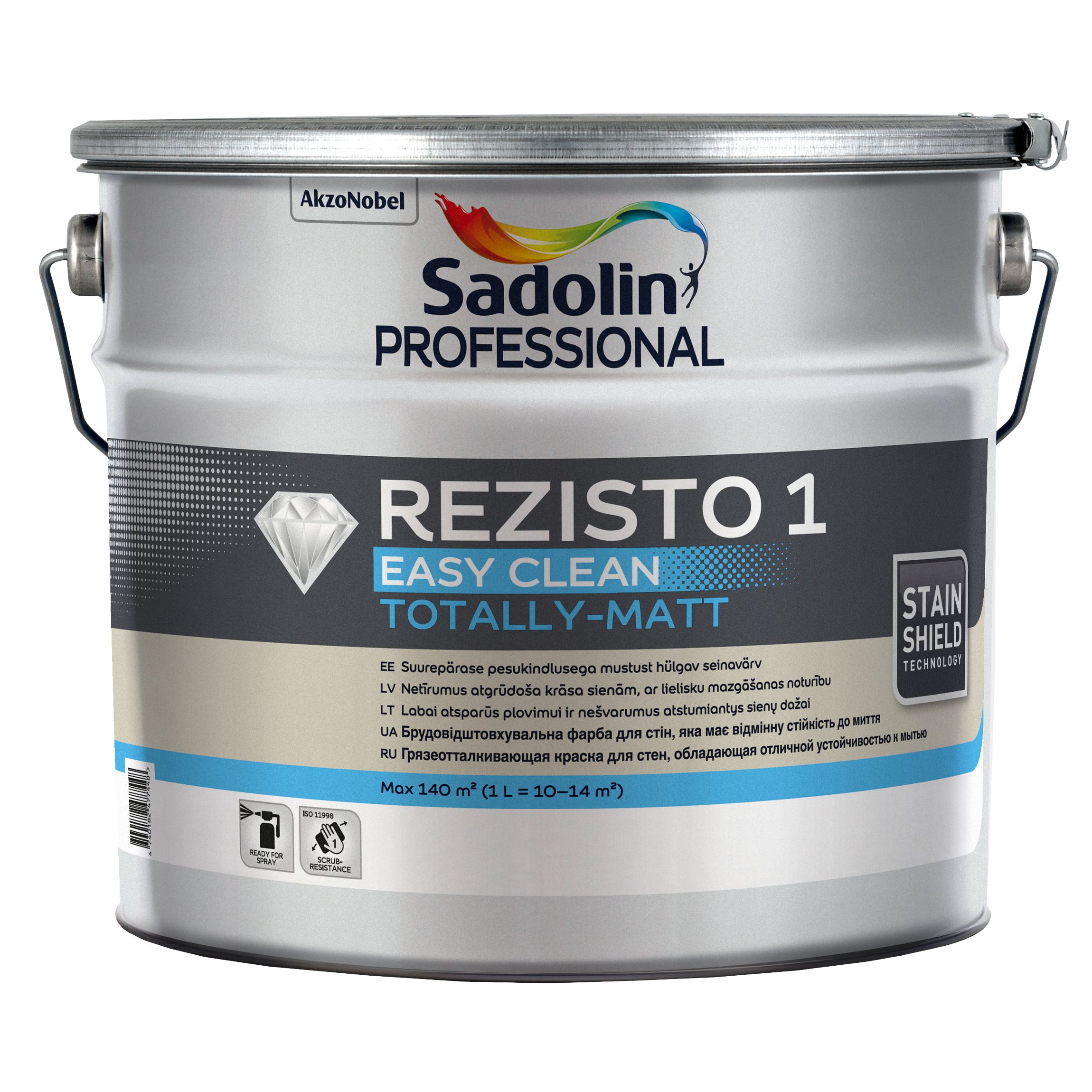 Dažai Sadolin Professional REZISTO 1,  BW (balta), 10l