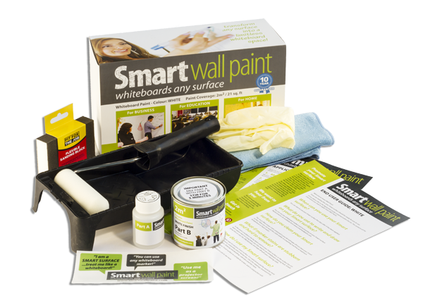 Dažai Smart Wall paint, bespalviai, 18m2