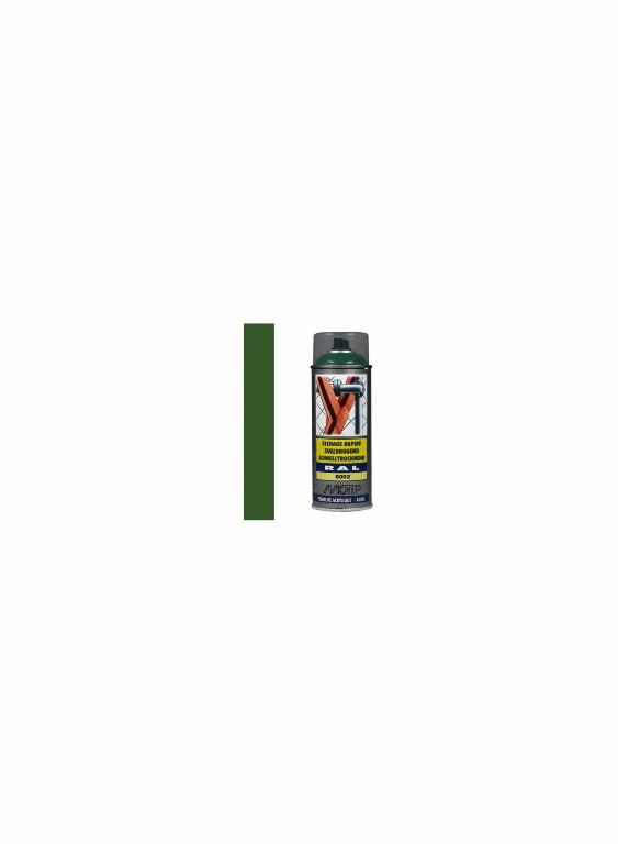 Purškiami dažai MOTIP Spray paint RAL 6002 blizgūs 400ml, Motip