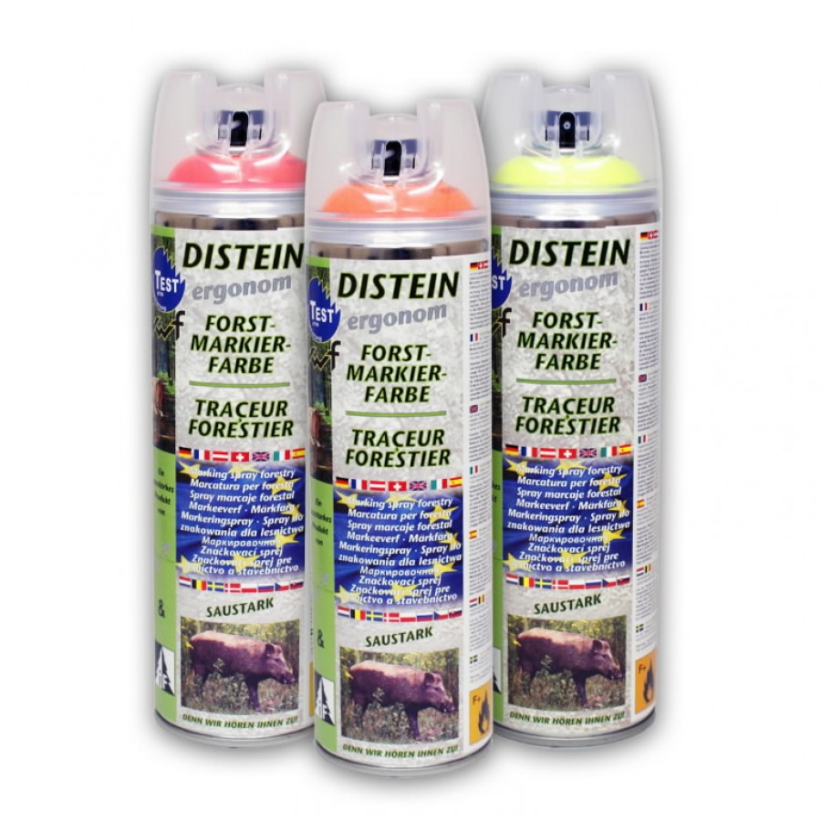 Miško žymėjimo dažai DISTEIN - black 500ml, Motip