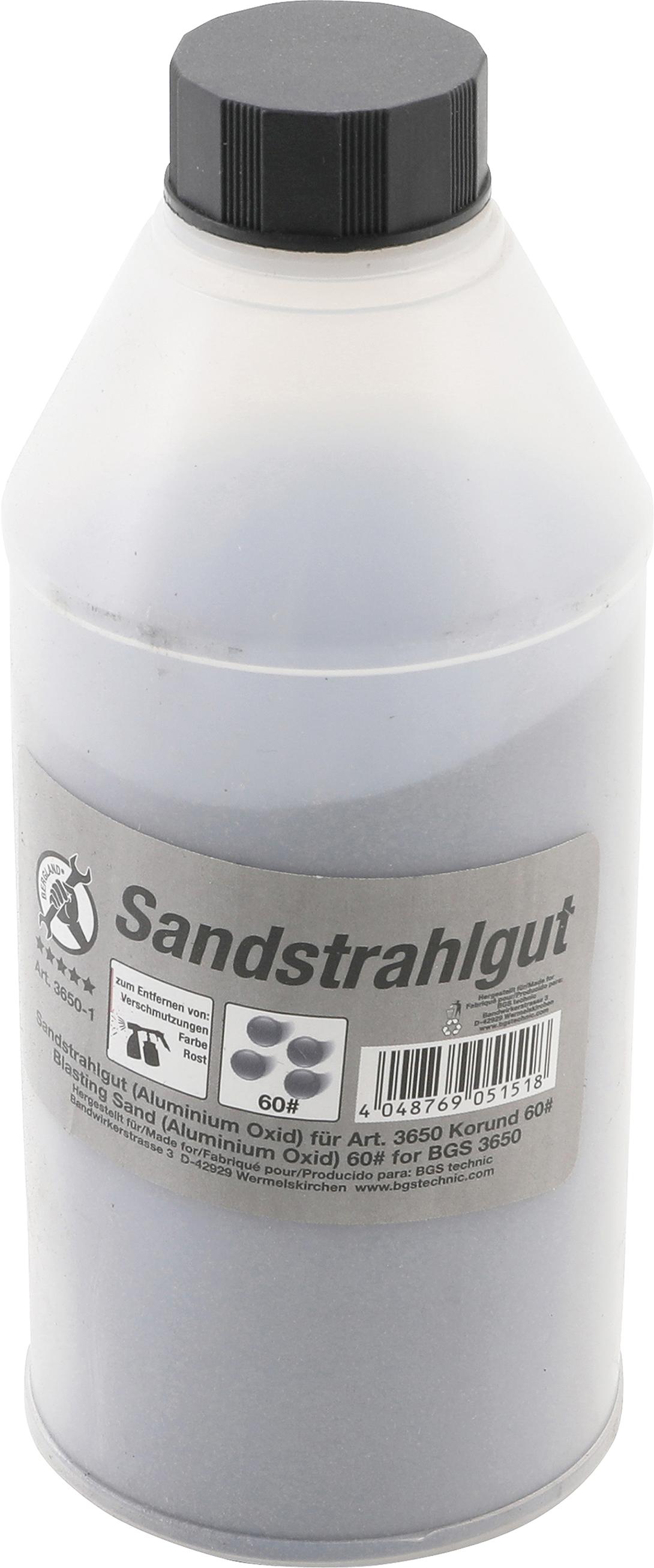 Smėlis smėliavimui | Aliuminio oksidas | 60 # | 850 g (3650-1)
