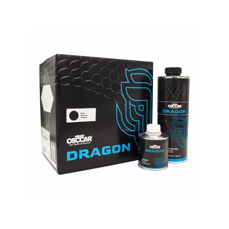 OSCCAR apsauginė kėbulo danga DRAGON black