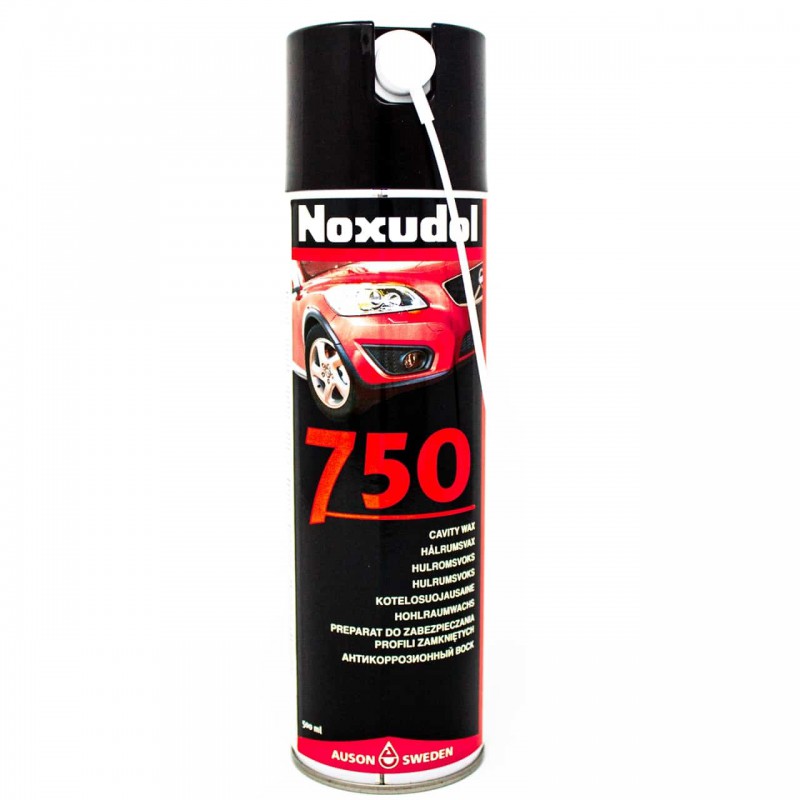 Noxudol 750 spray, 500ml antikorozinė danga uždaroms ertmėms, skvarbi