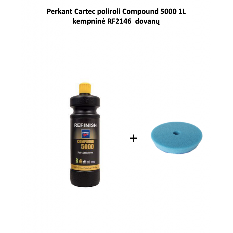 Cartec akcija Compound 5000 1L + kepminė