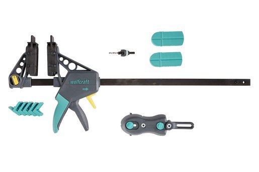 wolfcraft GmbH 6988000 spaustuvas Veržtuvas Pilka, Turkis