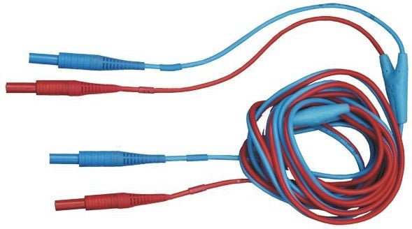 Sonel 3m double-wired U1 I1 measuring cable /banana plugs/ (WPRZ003DZBBU1I1)