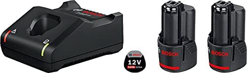 Bosch 12V battery starter set, GAL, 2x3Ah - 1600A019RD