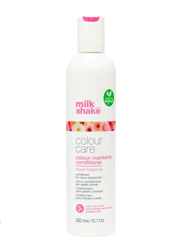 MILK SHAKE COLOR MAINTAINER CONDITIONER FLOWER FRAGRANCE kondicionierius dažytiems plaukams