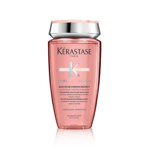 Atkuriamasis apsauginis plaukų šampūnas Kerastase Chroma Absolu Bain Riche Chroma Respect Shampoo 250ml