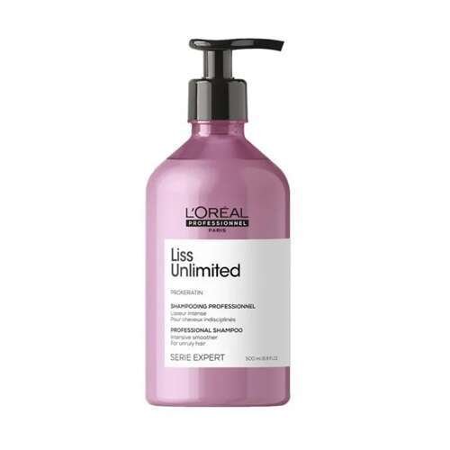 Šampūnas nepaklusniems plaukams L‘Oreal Professionnel Liss Unlimited Shampoo 500ml