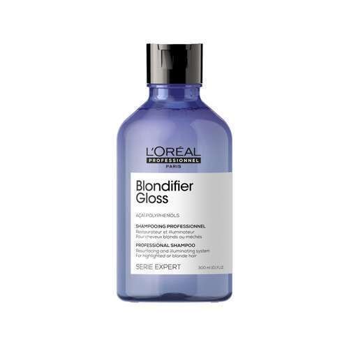 Blizgesio suteikiantis šampūnas LOreal Serie Expert Blondifier Gloss Shampoo 300ml