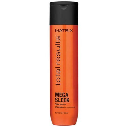 Plaukus glotninantis šampūnas Matrix Total Results Mega Sleek Shampoo 300 ml