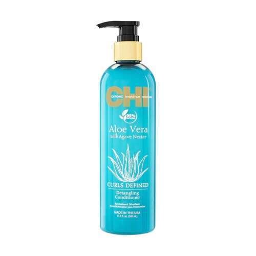 Plaukų kondicionierius garbanoriems plaukams CHI Aloe Vera Defined Curls Conditioner 340ml