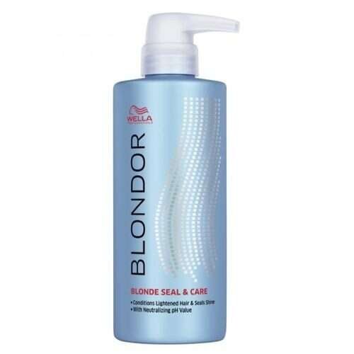 Stabilizatorius po šviesinimo Wella Blondor Blonde Seal &amp; Care 500ml