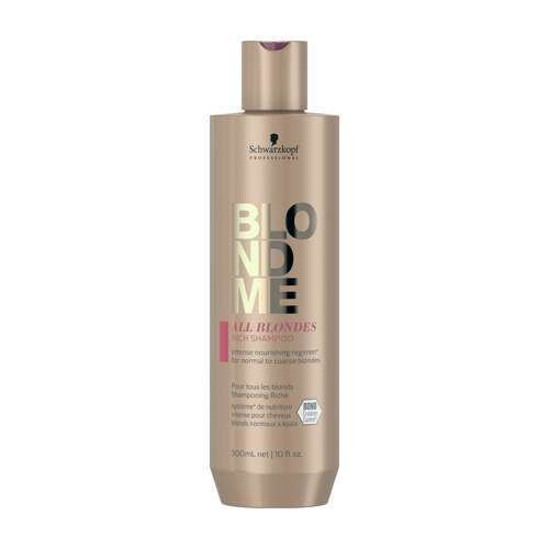 Maitinamasis šampūnas Schwarzkopf Blond Me All Blondes Rich Shampoo 300ml