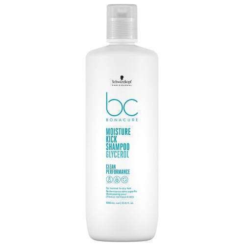 Drėkinamasis šampūnas Schwarzkopf Bona Cure Moisture Kick Shampoo 1000ml