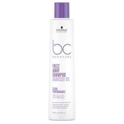 Plaukų šampūnas Schwarzkopf Professional Bonacure Clean Frizz Away shampoo with Babassu Oil 250ml