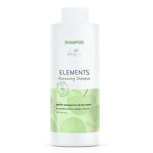 Atkuriamasis plaukų šampūnas Wella Elements Renewing Shampoo 1000ml