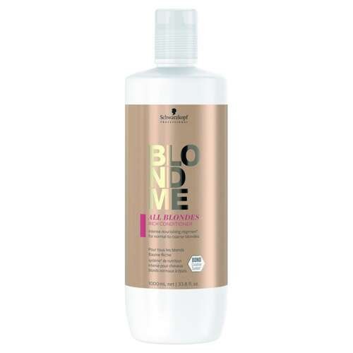 Kondicionierius šviesiems plaukams Schwarzkopf Professional Blond Me All Blondes Rich Conditioner 1000ml