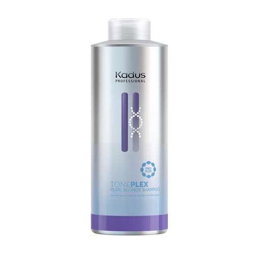 Pigmentuotas šampūnas šviesiems plaukams Kadus Professional TONEPLEX Pearl Blonde Shampoo 1000ml