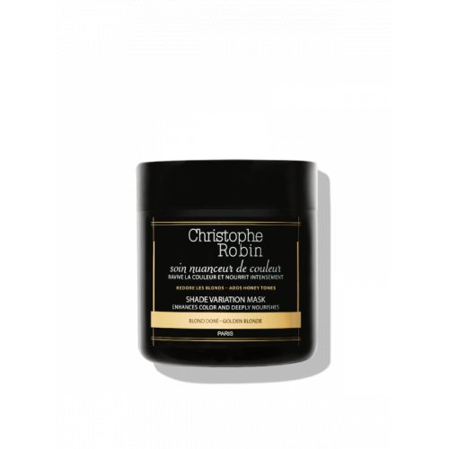 Christophe Robin Shade Variation Golden Blonde Mask Dažanti plaukų kaukė, 250ml