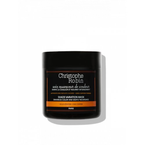 Christophe Robin Shade Variation Chic Copper Mask Dažanti plaukų kaukė, 250ml