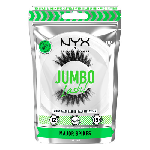 NYX Professional Makeup Jumbo Lash! Vegan False Lashes Dirbtinės blakstienos, 09 Major Spikes