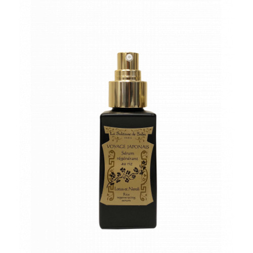 La Sultane De Saba Japanese Rice Regenerating Serum Lotus and Neroli Regeneruojantis serumas veidui, 50ml