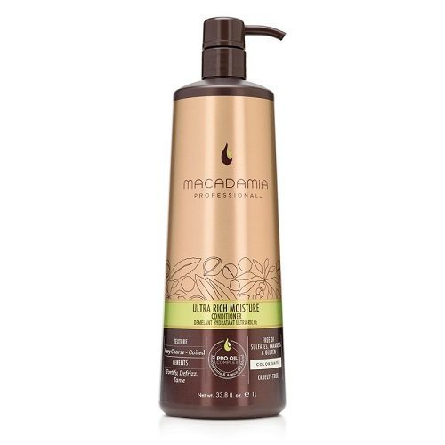 Macadamia Ultra Rich Moisture Conditioner Ypač drėkinantis kondicionierius sausiems pažeistiems plaukams, 1000ml