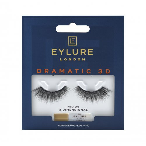 Eylure Dramatic 3D False Lashes Dirbtinės blakstienos, No. 196